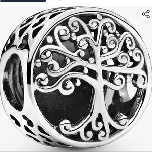 PANDORA Jewelry Family Roots Sterling Silver Charm